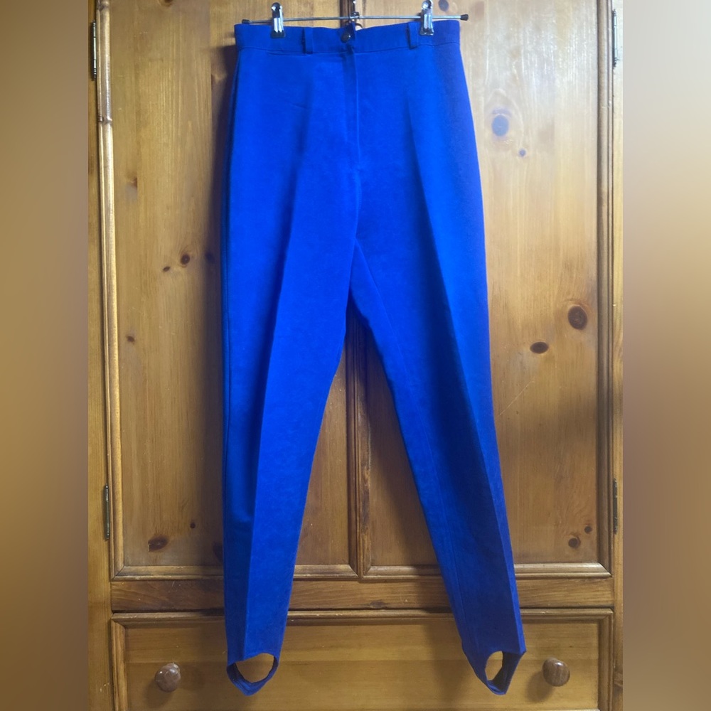 Blue Suede Pants